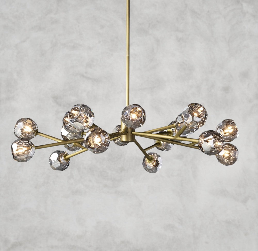 Boule De Cristal Round Chandelier 24", 36", 48", 60", 72"